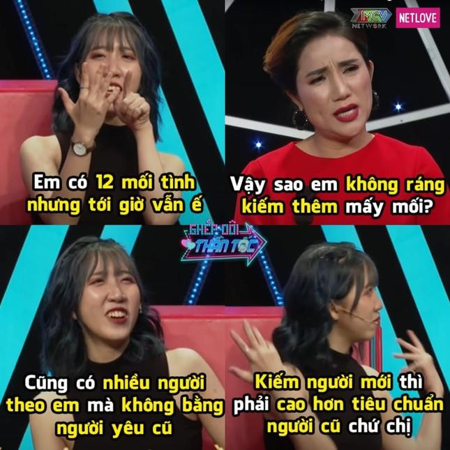 Phát ngôn của Đoan Minh trong chương trình Ghép đôi thần tốc khiến netizen dậy sóng.