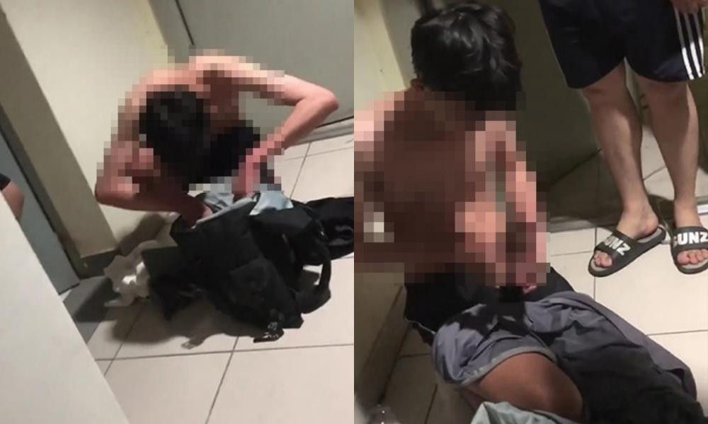 (Ảnh cắt từ clip) (Ảnh cắt từ clip)