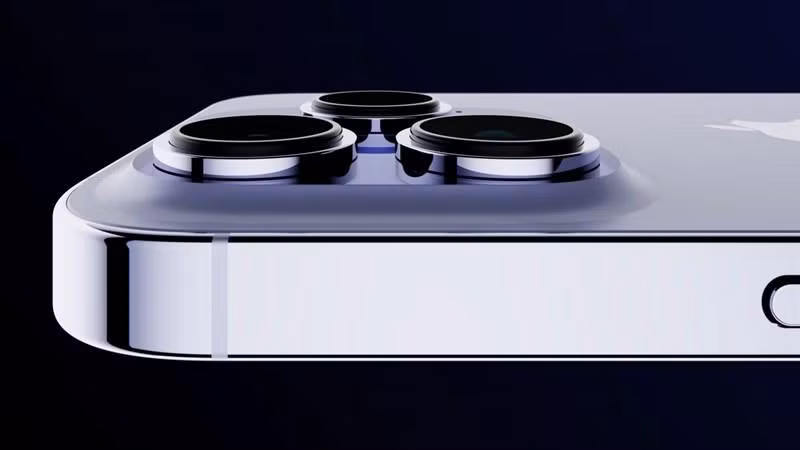 Concept iPhone 14 Pro màu tím với khung viền phẳng sang trọng. Concept iPhone 14 Pro màu tím với khung viền phẳng sang trọng.