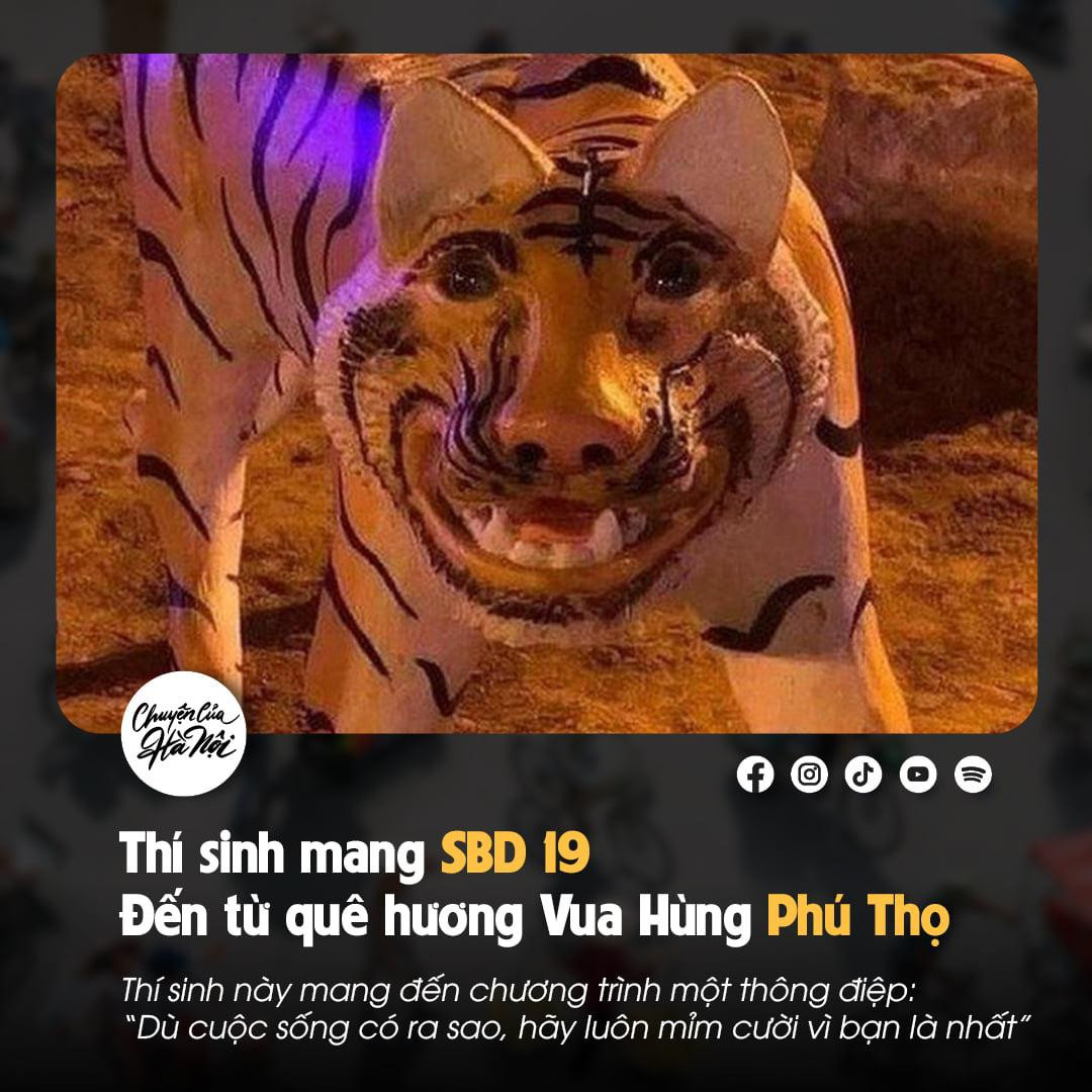 Thí sinh mang SBD 19 đến từ quê hương Vua Hùng, Phú Thọ mang đến chương trình thông điệp: &quot;Dù cuộc sống có ra sao, hãy luôn mỉm cười vì bạn là nhất&quot;.