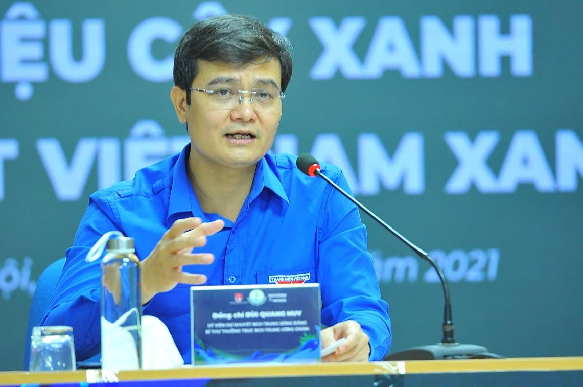 Bí thư thường trực Trung ương Đoàn Bùi Quang Huy đề nghị các cấp bộ đoàn tích cực tuyên truyền về ý nghĩa, thông điệp của Chương trình.