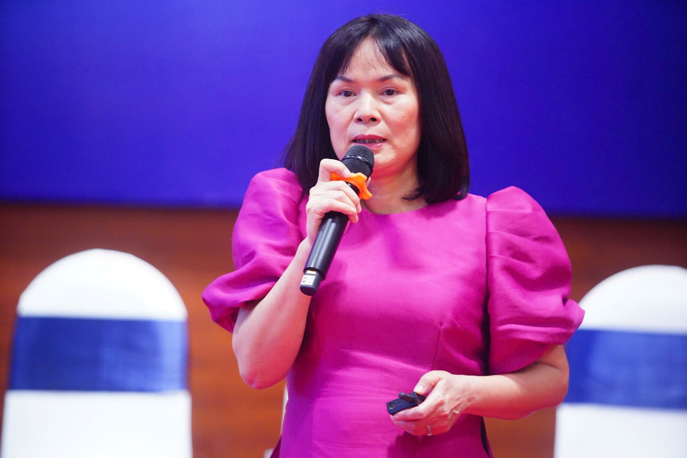 Nhà báo Bùi Thu Thủy - Phó Trưởng ban Văn hóa - Giải trí, VTV3.