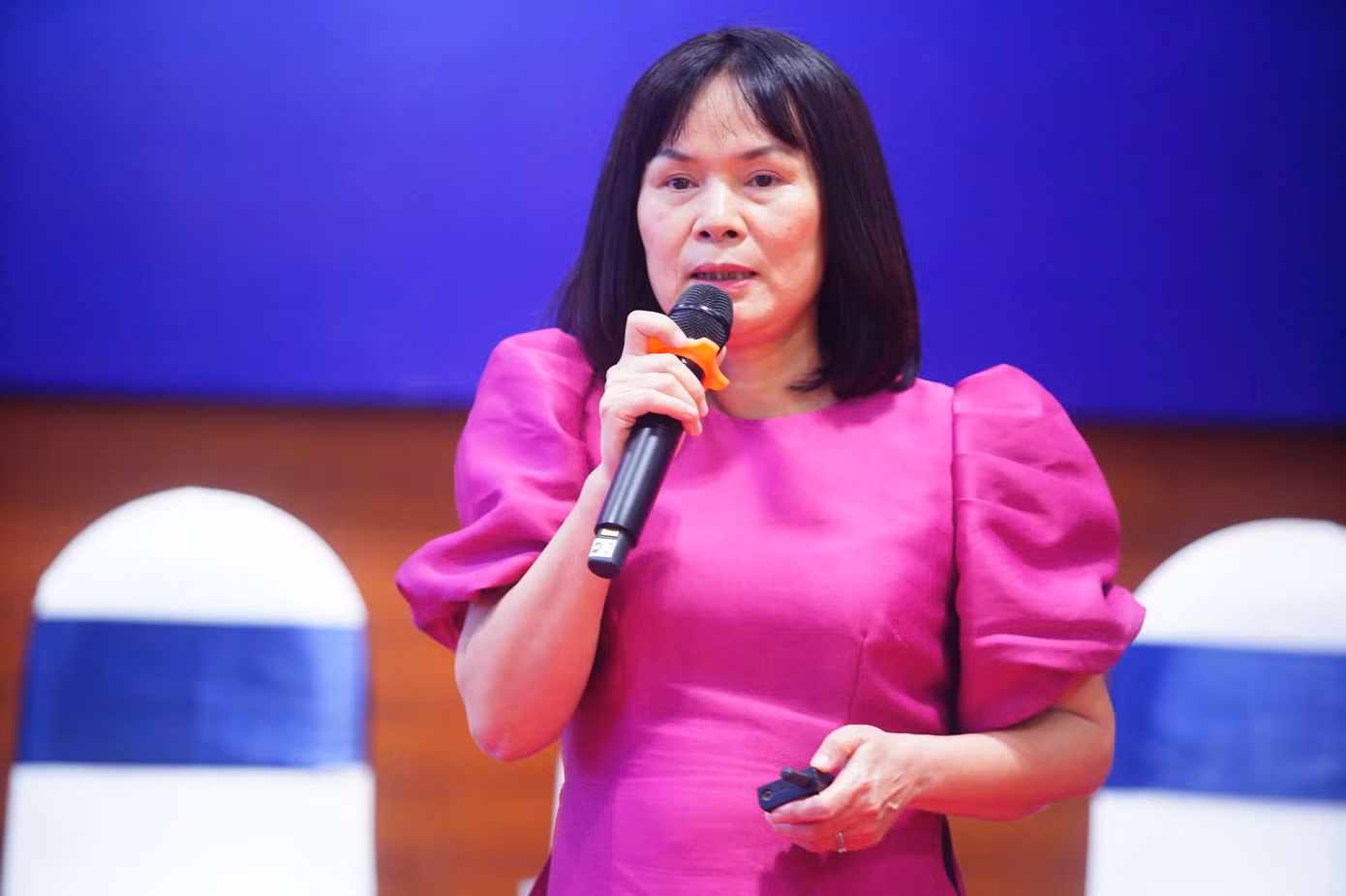 Nhà báo Bùi Thu Thủy - Phó Trưởng ban Văn hóa - Giải trí, VTV3.