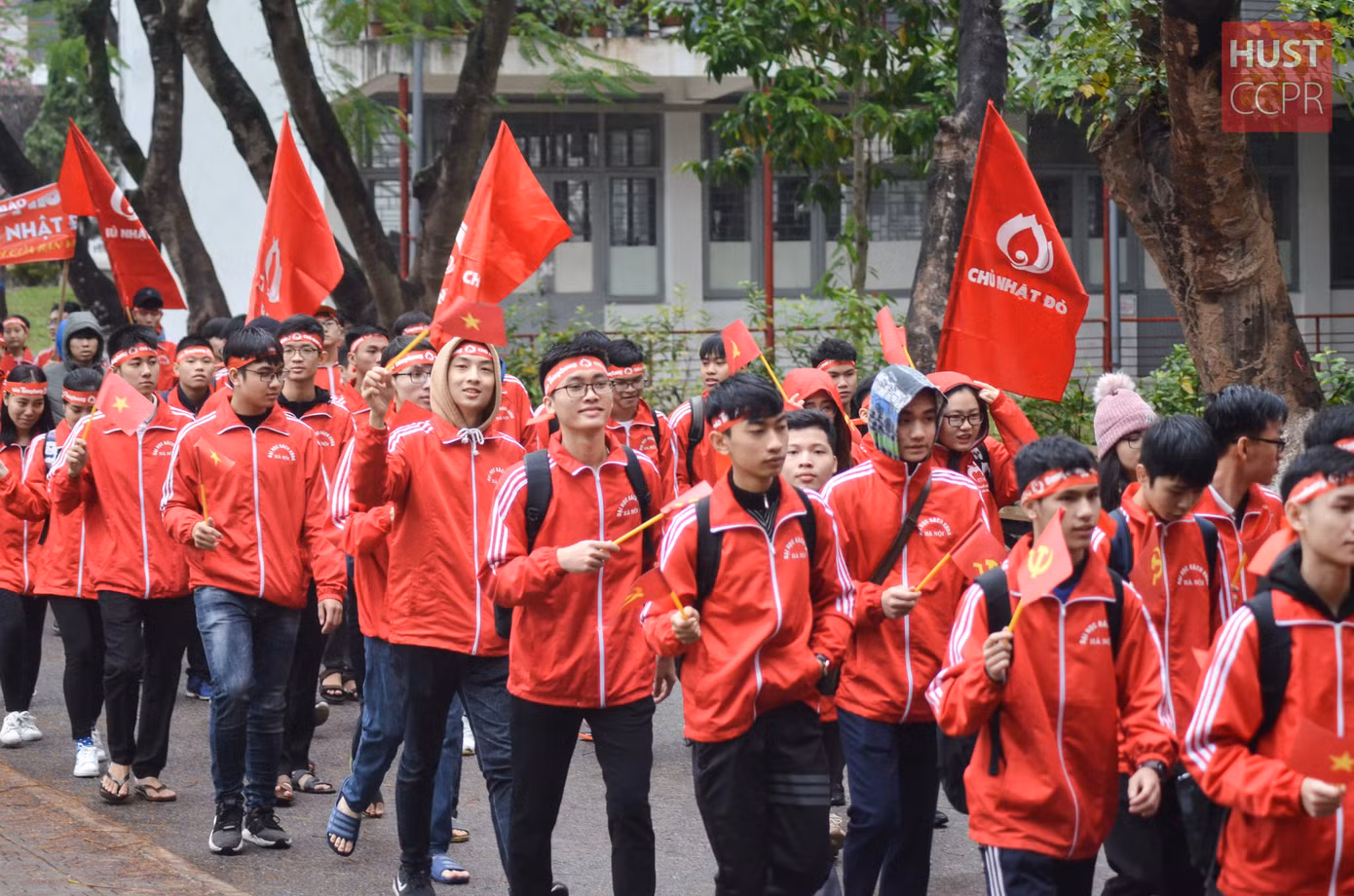 Sinh viên Đại học Bách khoa Hà Nội.