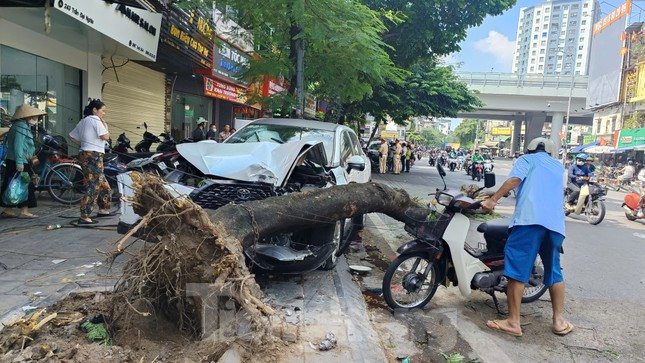 Hiện trường vụ tai nạn. (Ảnh: Thanh Hà/ TPO)