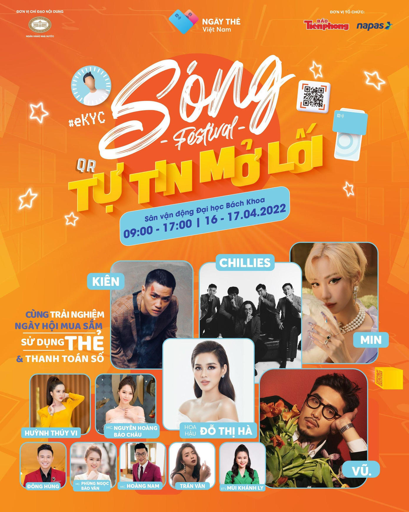 Dàn khách mời "khủng" sẽ xuất hiện tại Ngày Thẻ Việt Nam lần 2. Dàn khách mời "khủng" sẽ xuất hiện tại Ngày Thẻ Việt Nam lần 2.