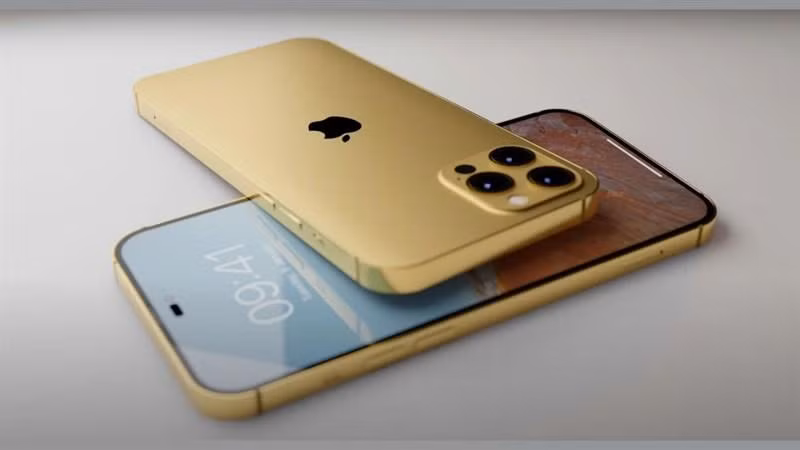 Màu Royal Gold cực sang chảnh. (Nguồn: #ios beta news)