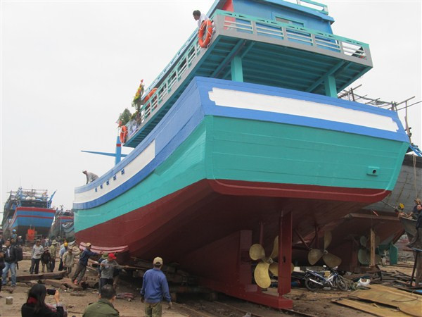 Hạ thủy con tàu mang ý chí ra Hoàng Sa ảnh 2