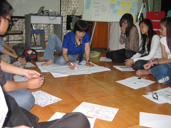 Học viên tìm hiểu sức khỏe sinh sản và tâm lý hai giới