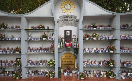 Nơi đặt tro cốt của thú cưng