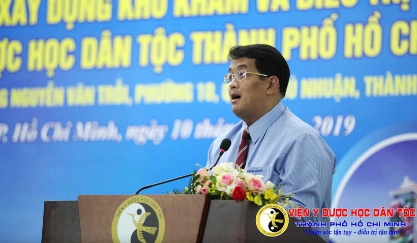 Ông Huỳnh Nguyễn Lộc bị Cơ quan An ninh điều tra Bộ Công an đã khởi tố bị can, bắt tạm giam để điều tra về hành vi nhận hối lộ. Ảnh: Viện Y Dược học dân tộc Thành phố Hồ Chí Minh.