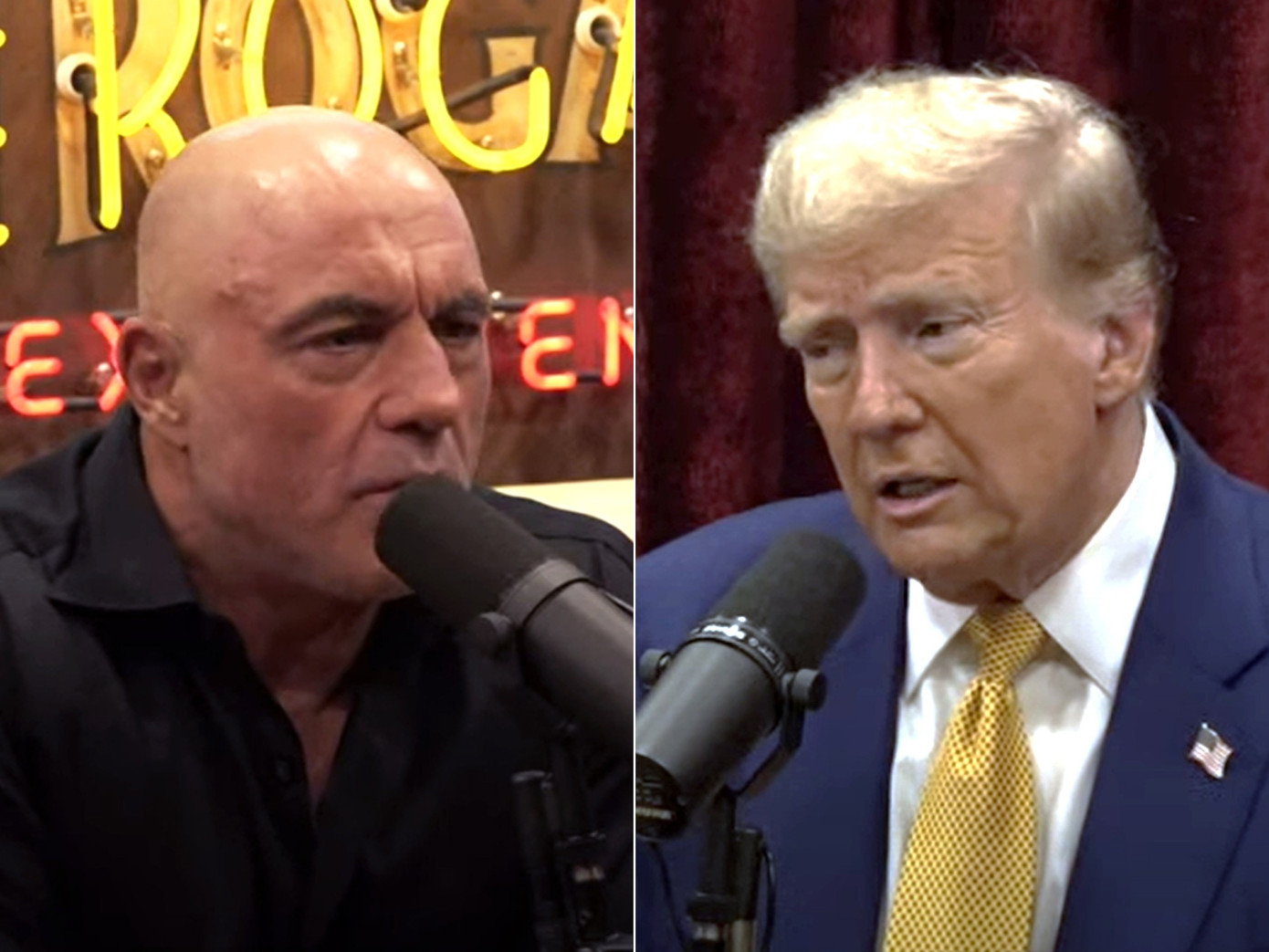 Ông Trump tìm đến Joe Rogan theo đề nghị của con trai út.