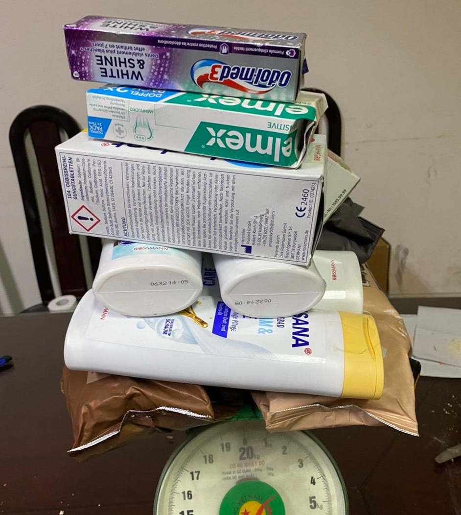 Số lượng lớn ma túy thu giữ. Số lượng lớn ma túy thu giữ.