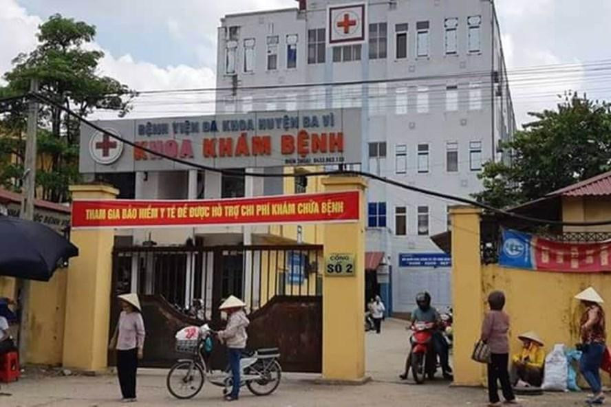 Bệnh viện Đa khoa Ba Vì.