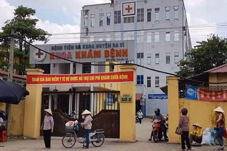 Bệnh viện Đa khoa Ba Vì.