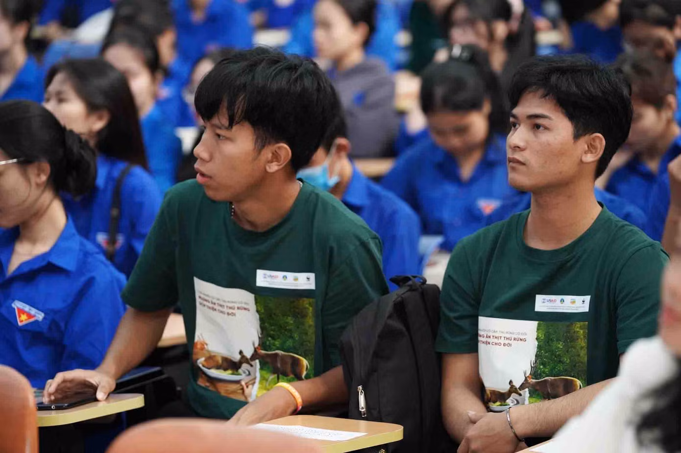 Chương trình thu hút đông đảo sự quan tâm của các bạn sinh viên