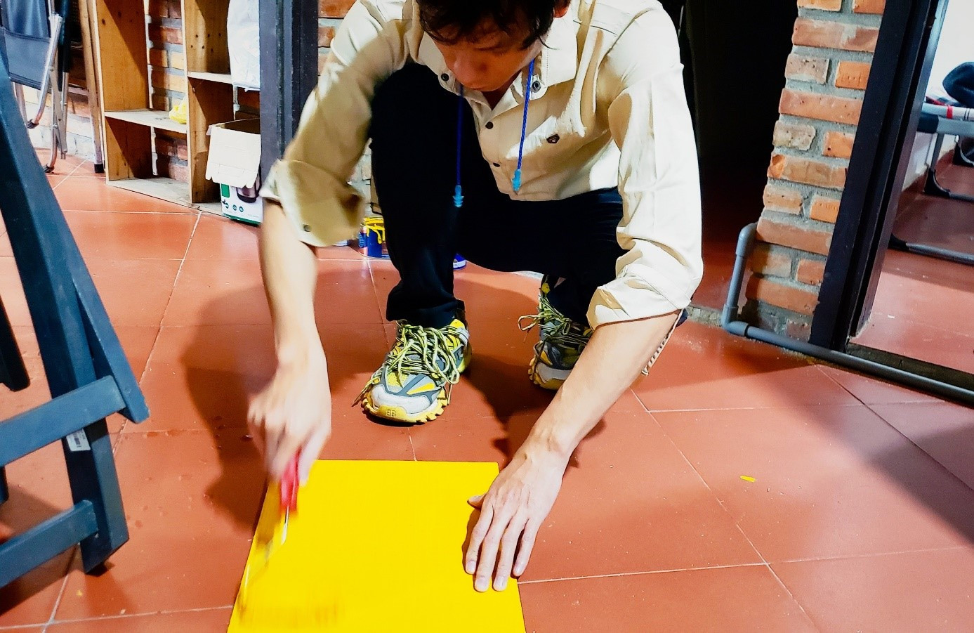 Một số mẫu mô hình được sơn màu để tăng thêm tính thẩm mỹ. - Ảnh: Hằng Hà