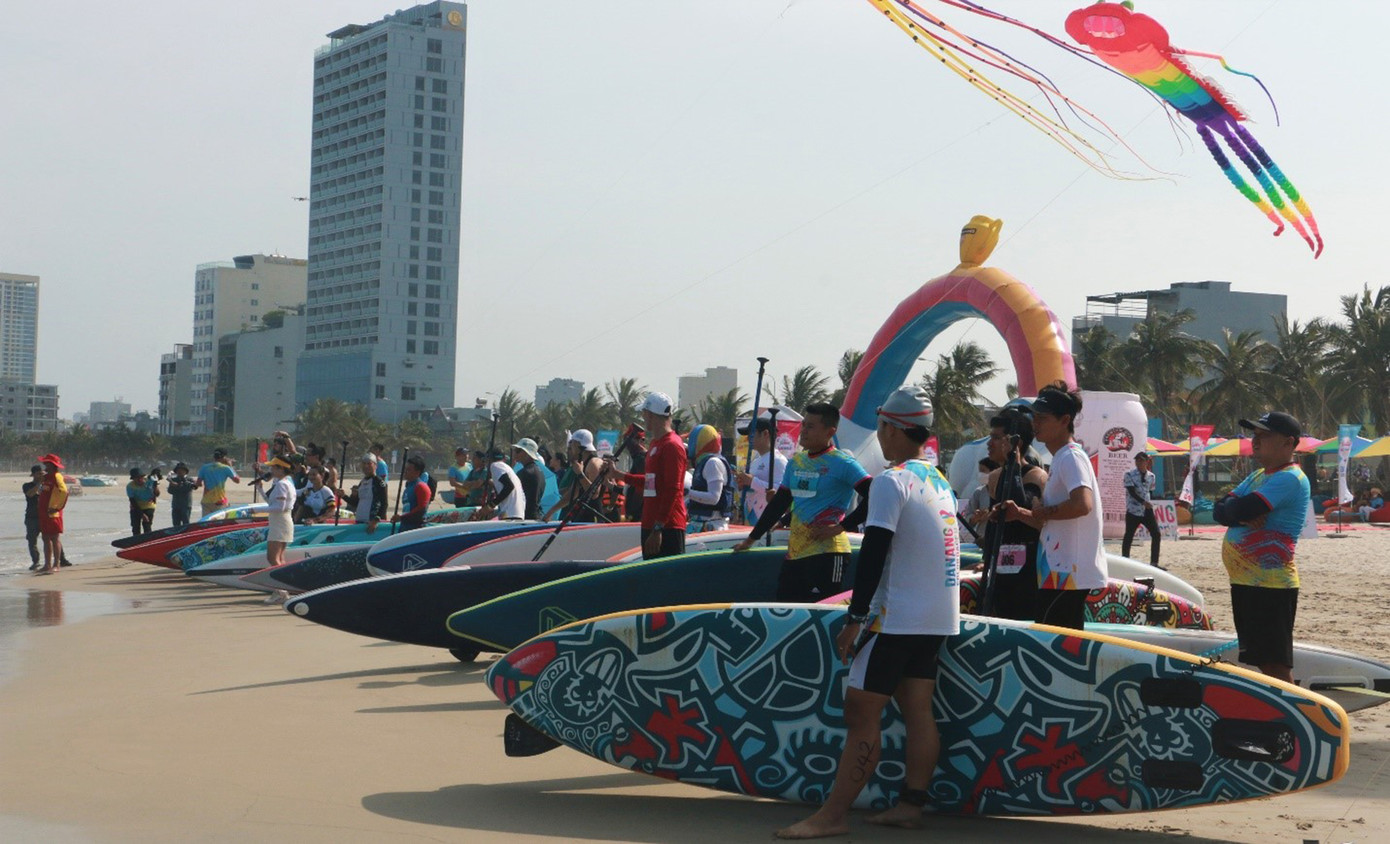 Các vận động viên sẵn sàng thi đấu (Ảnh: Ny-Nhi)