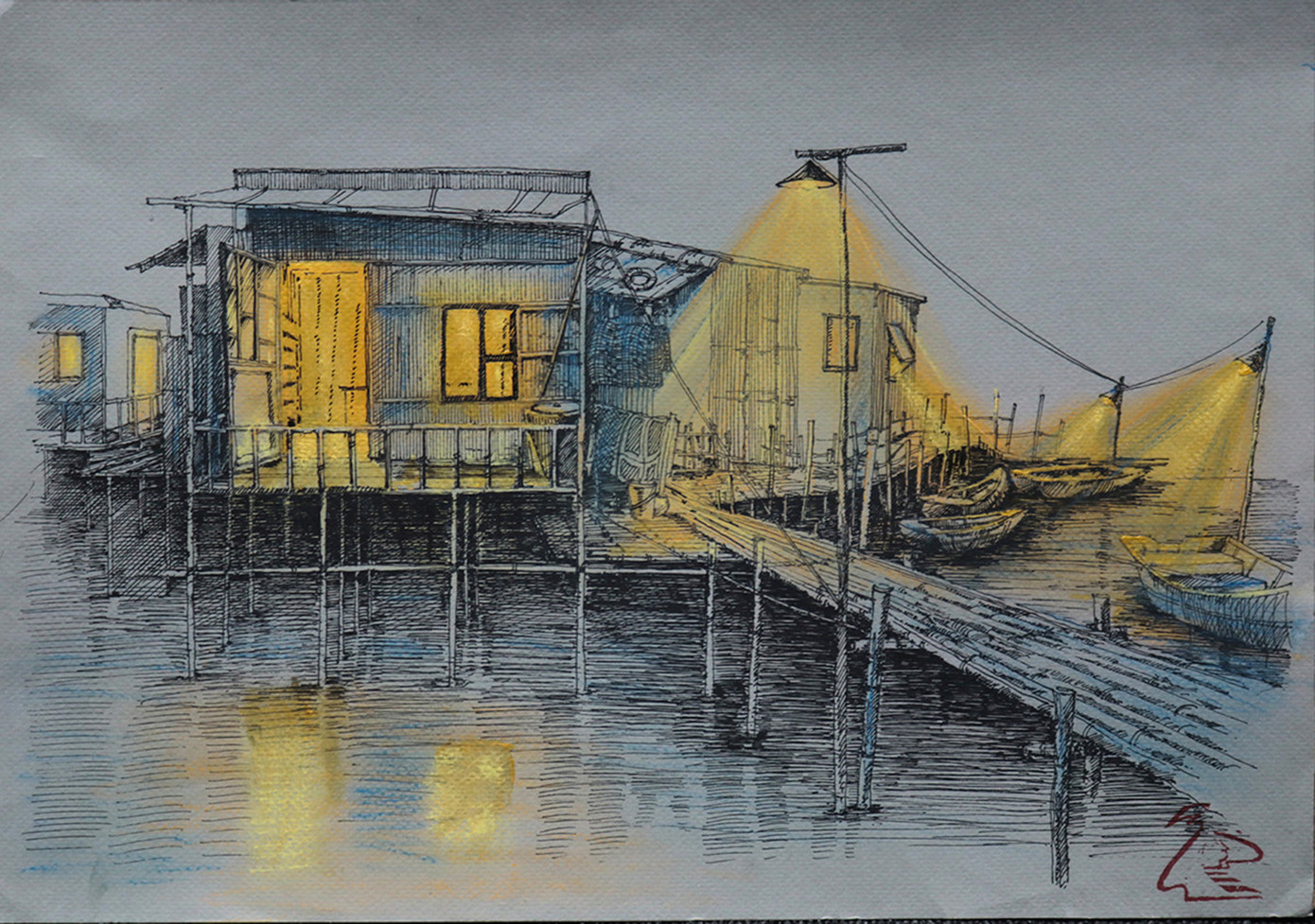 Tác phẩm “Đóm” của sinh viên Nguyễn Thị Nhân Hậu, ngành Thiết kế Đồ họa, ĐH Duy Tân (DTU) Tác phẩm “Đóm” của sinh viên Nguyễn Thị Nhân Hậu, ngành Thiết kế Đồ họa, ĐH Duy Tân (DTU)