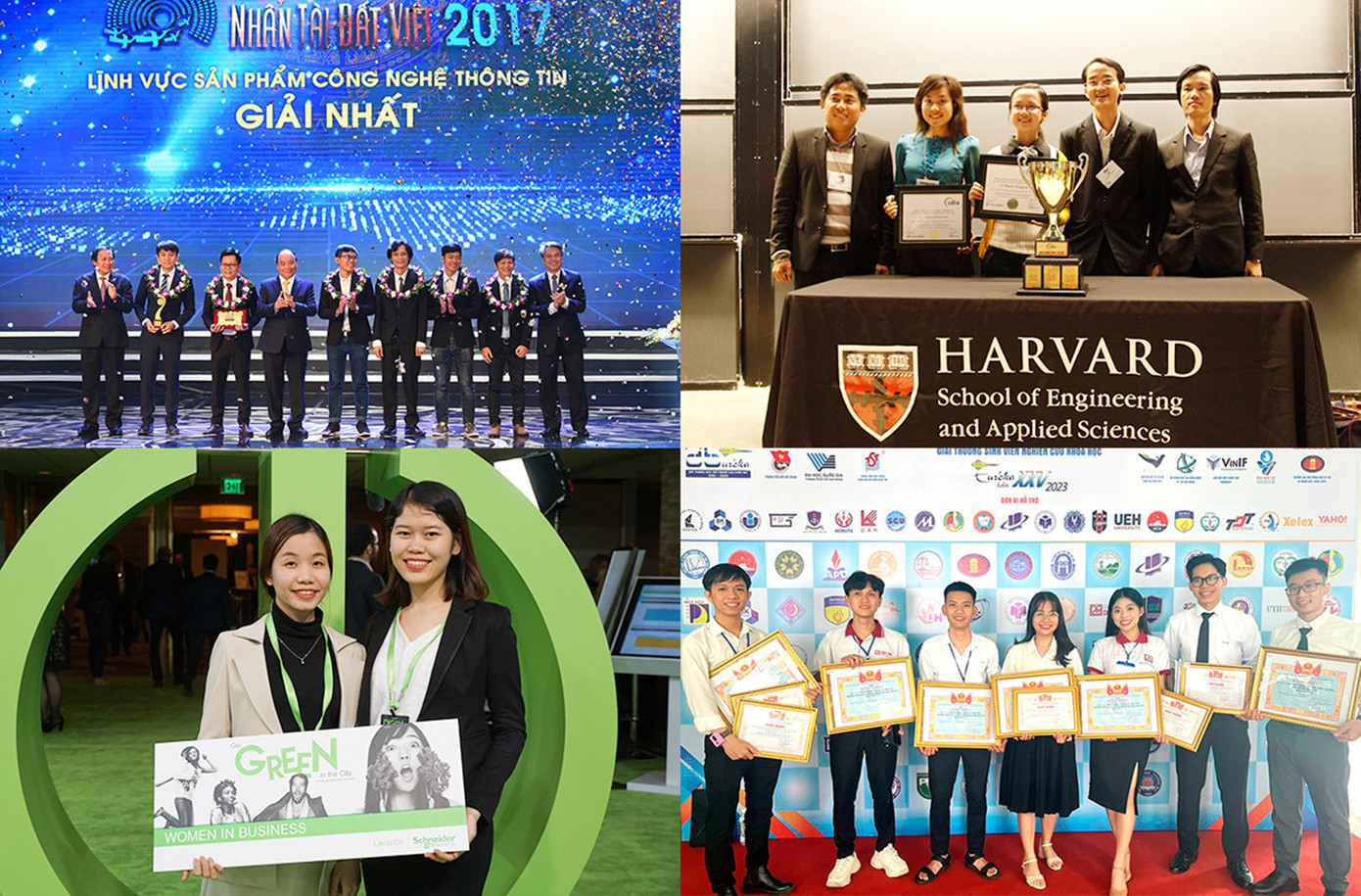 Nhiều giải thưởng lớn của thầy và trò ĐH Duy Tân