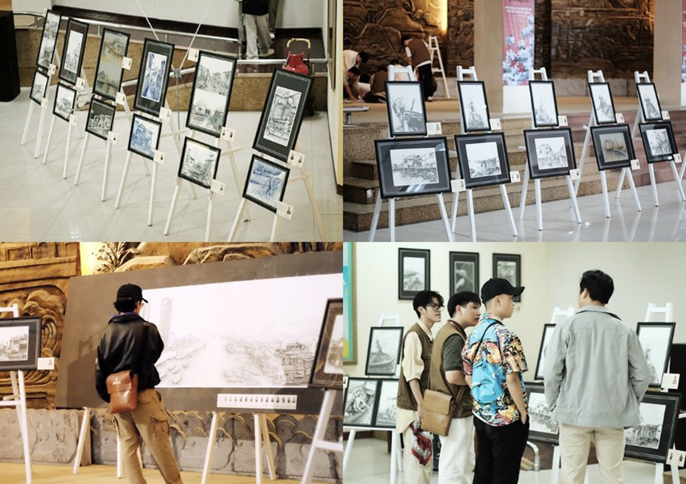 Triển lãm thu hút đông đảo du khách tham quan đến chiêm ngưỡng và tìm hiểu Triển lãm thu hút đông đảo du khách tham quan đến chiêm ngưỡng và tìm hiểu