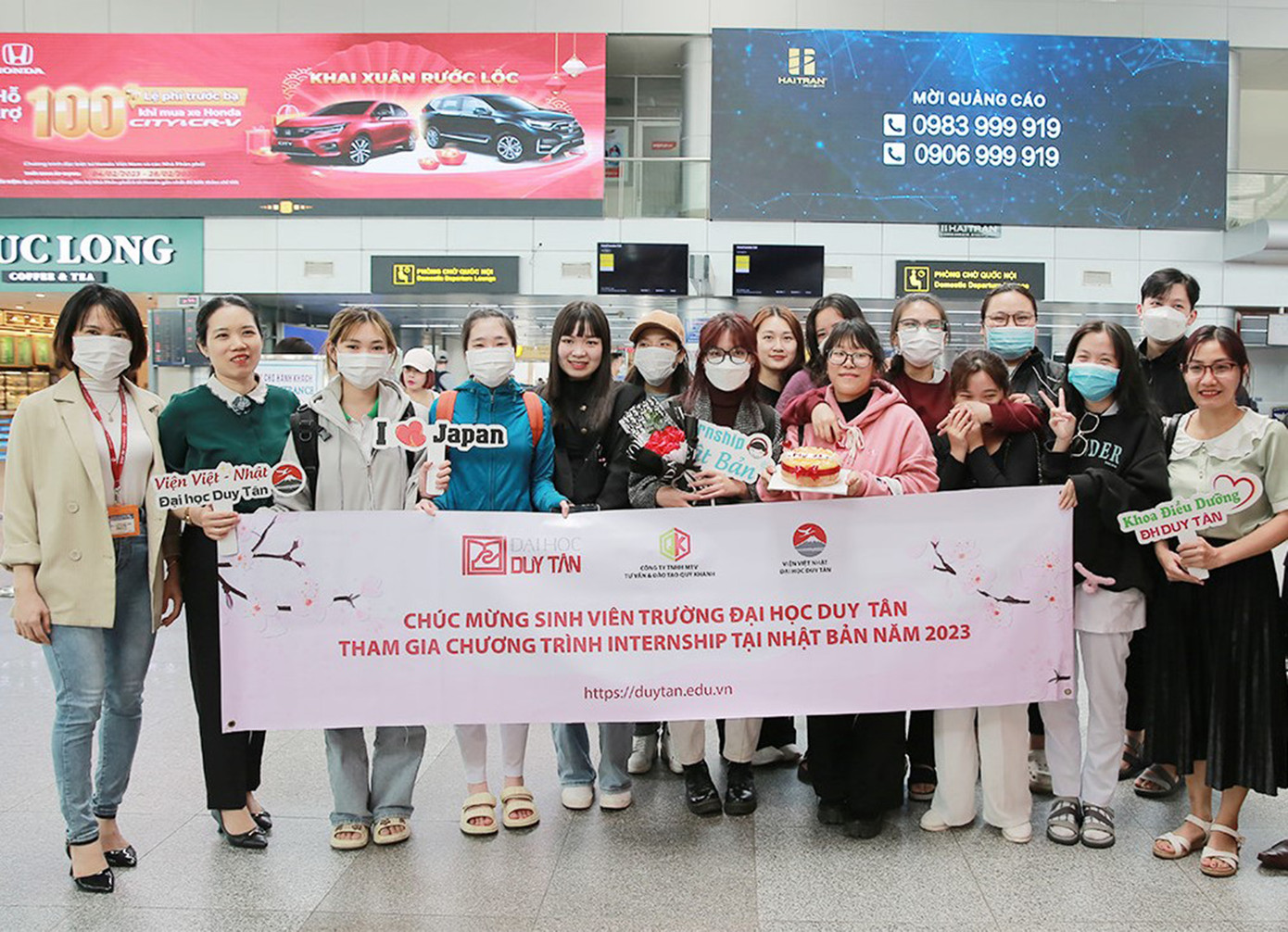 Nhiều sinh viên DTU đã qua Nhật Bản thực tập doanh nghiệp với hỗ trợ 100% chi phí