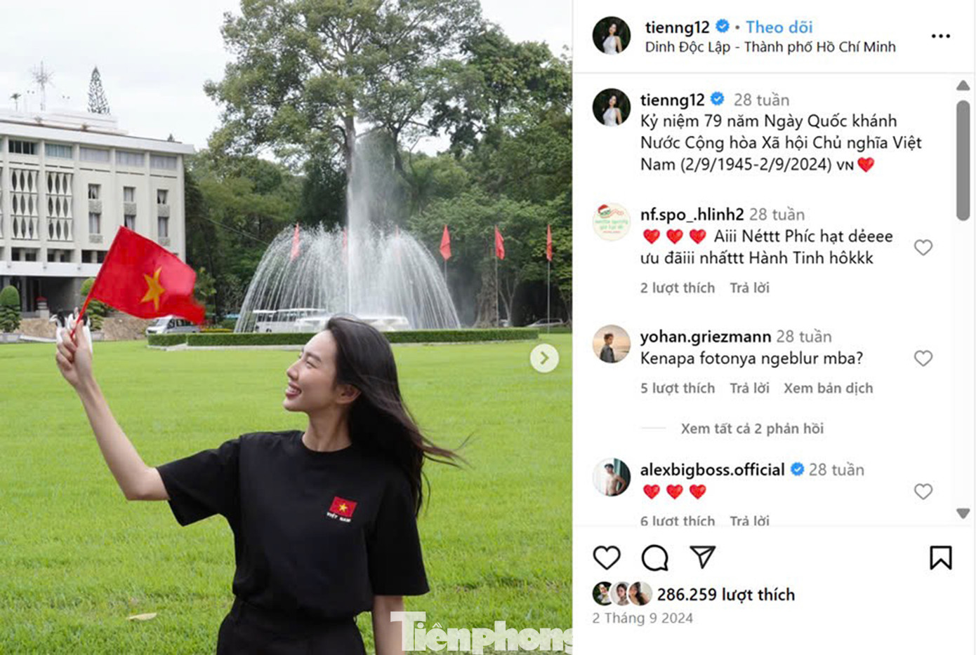 Hoa hậu Thùy Tiên