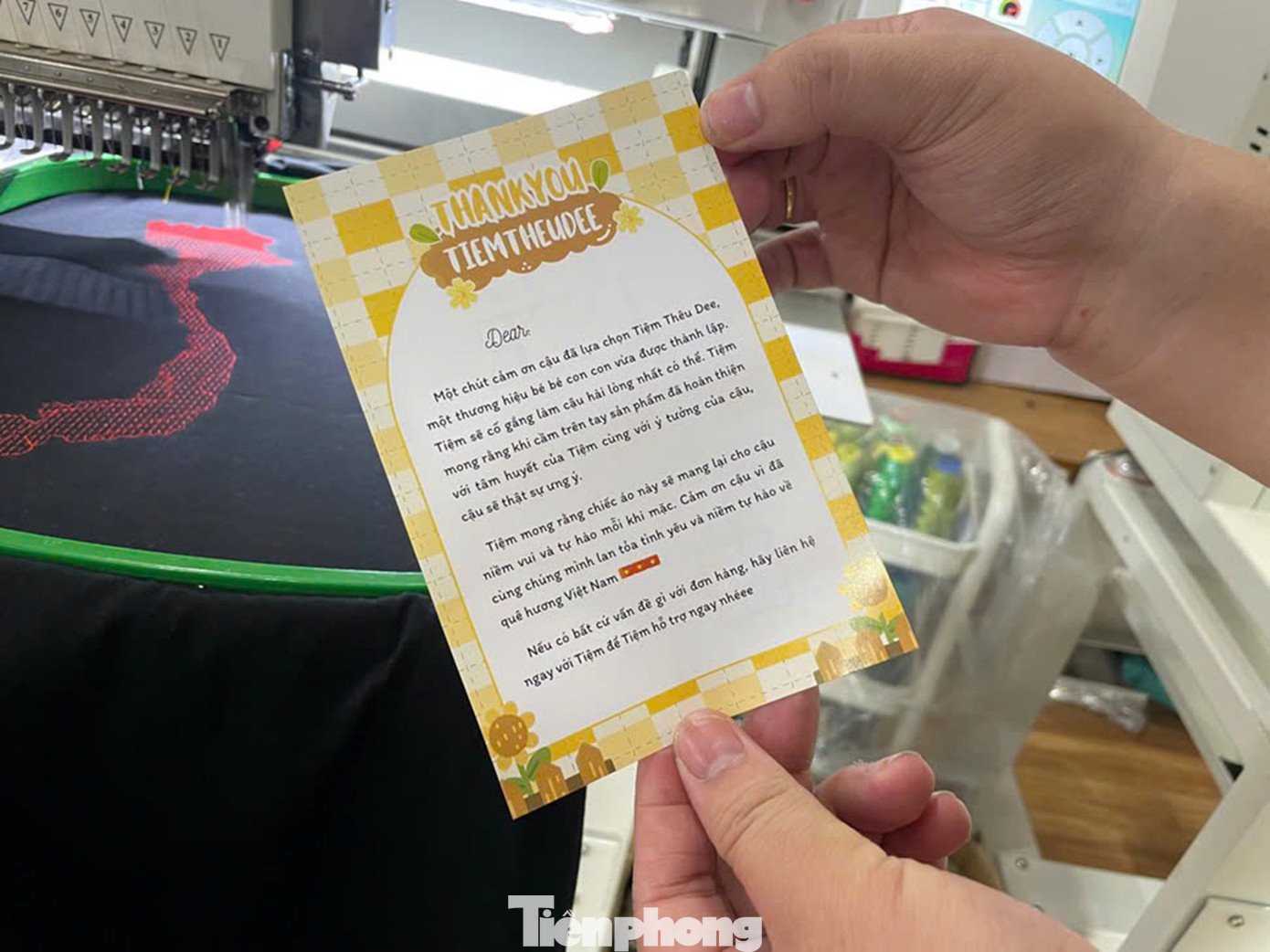 “Cám ơn bạn vì đã cùng chúng mình lan tỏa tình yêu và niềm tự hào về quê hương Việt Nam”. Ảnh: Trúc Linh