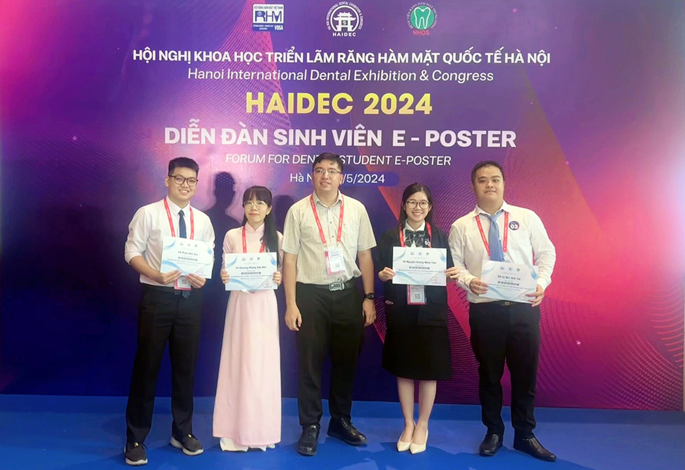 Sinh viên Duy Tân giành giải Nhì và Khuyến khích tại Diễn đàn Sinh viên E-Poster 2024