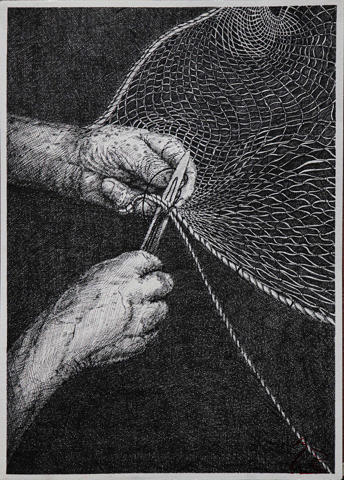 Tác phẩm “Đan” của sinh viên Nguyễn Anh Tài Tác phẩm “Đan” của sinh viên Nguyễn Anh Tài