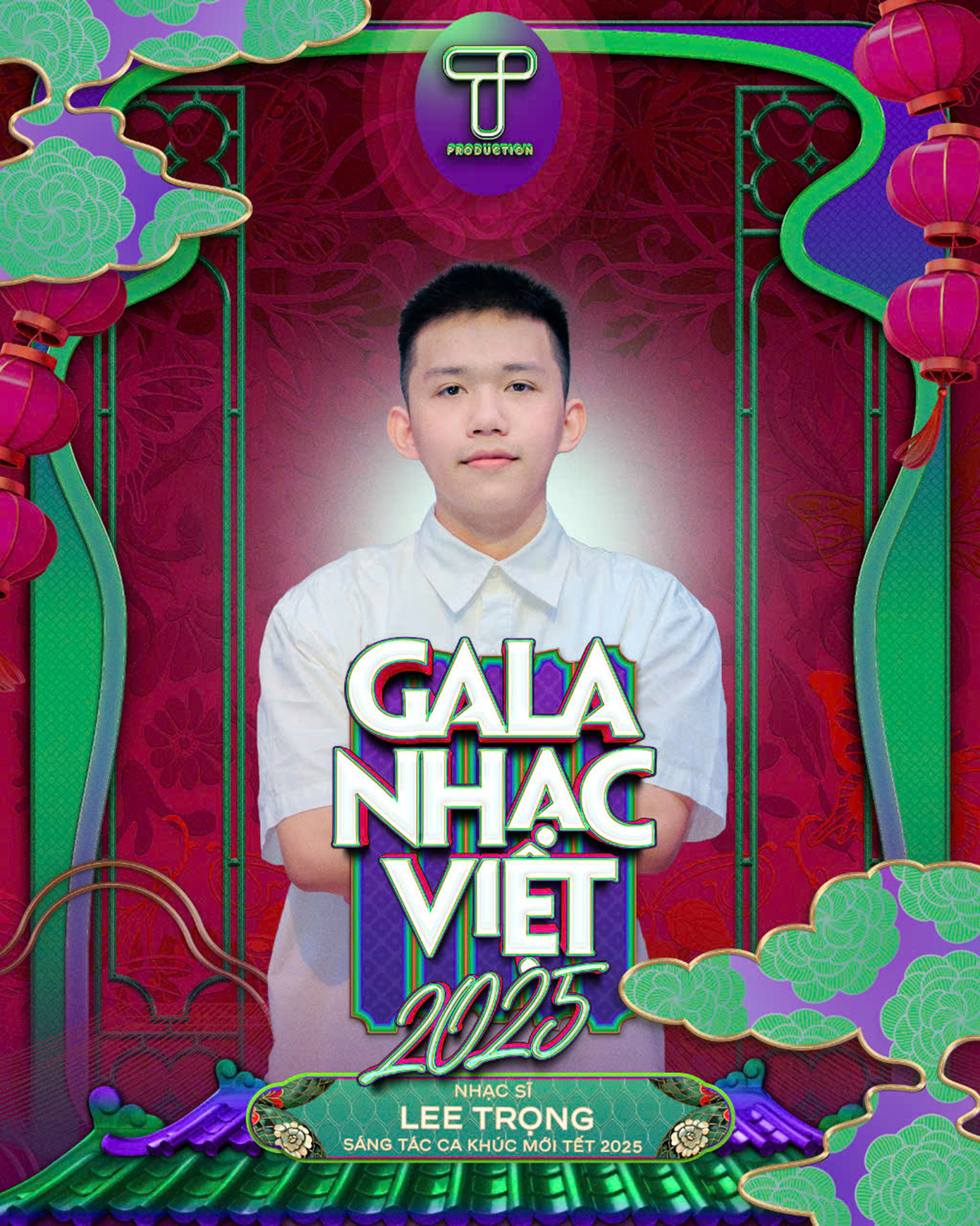 Lee Trọng trong Gala nhạc Việt 2025