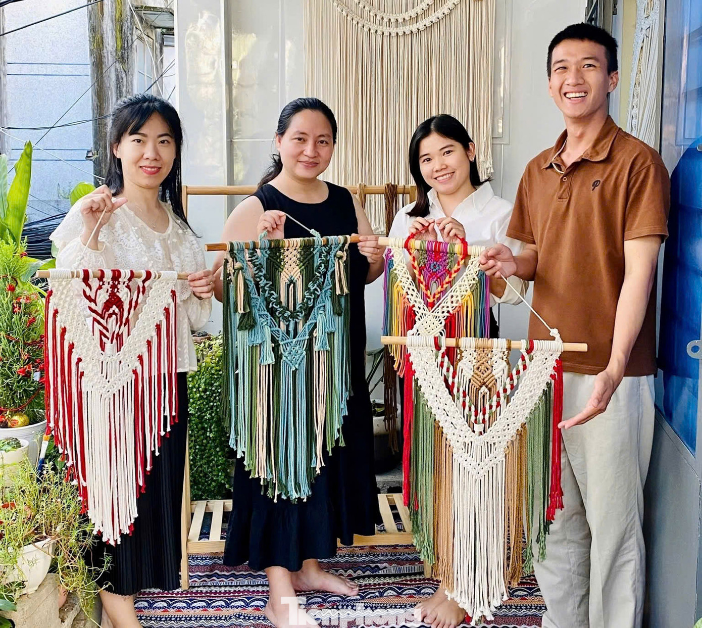 Mỗi sản phẩm của Kim Macrame đều mang một câu chuyện riêng. Ảnh: Ngọc Thắm và NVCC Mỗi sản phẩm của Kim Macrame đều mang một câu chuyện riêng. Ảnh: Ngọc Thắm và NVCC
