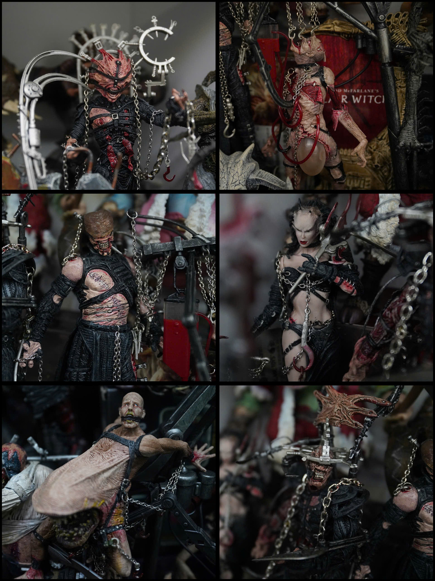 Các dòng McFarlane Toys như Tortured souls, Twisted fairy tales, Mcfarlane’s Monsters