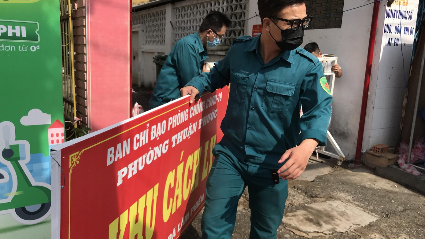 38 hộ với 146 dân cư tại đây mọi sinh hoạt sẽ trở lại bình thường - ảnh Th.L