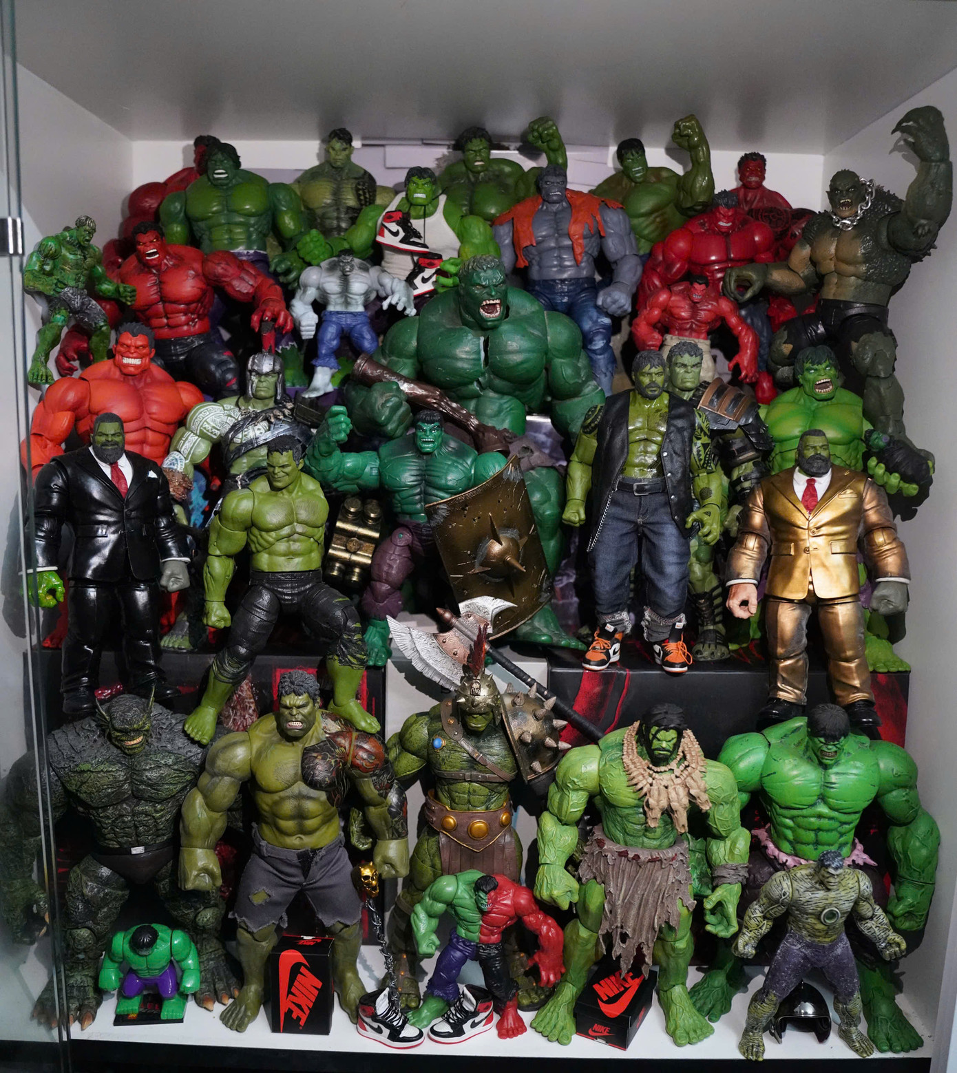 Đa dạng các loại mô hình trong suốt 9 năm sưu tầm của anh Tâm