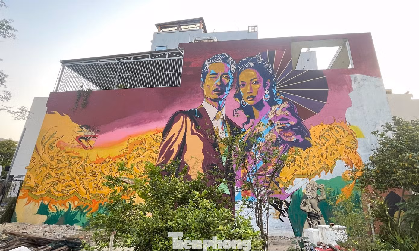 Những bức tranh graffiti có thể thực hiện solo hoặc cùng nhau trong khoảng thời gian ít, nhiều khác nhau nhưng đều mang đến sự đẹp đẽ, màu sắc cho ngôi nhà và cả sự đẹp mắt trong mắt mọi người.