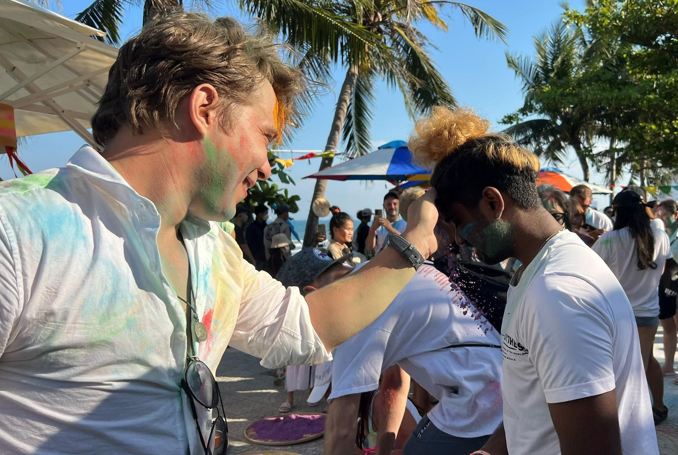 Lễ hội nhằm tôn vinh điều thiện trước cái ác, sự tự do và không phân biệt giai cấp, cộng đồng. Ảnh: Bảo Quyên