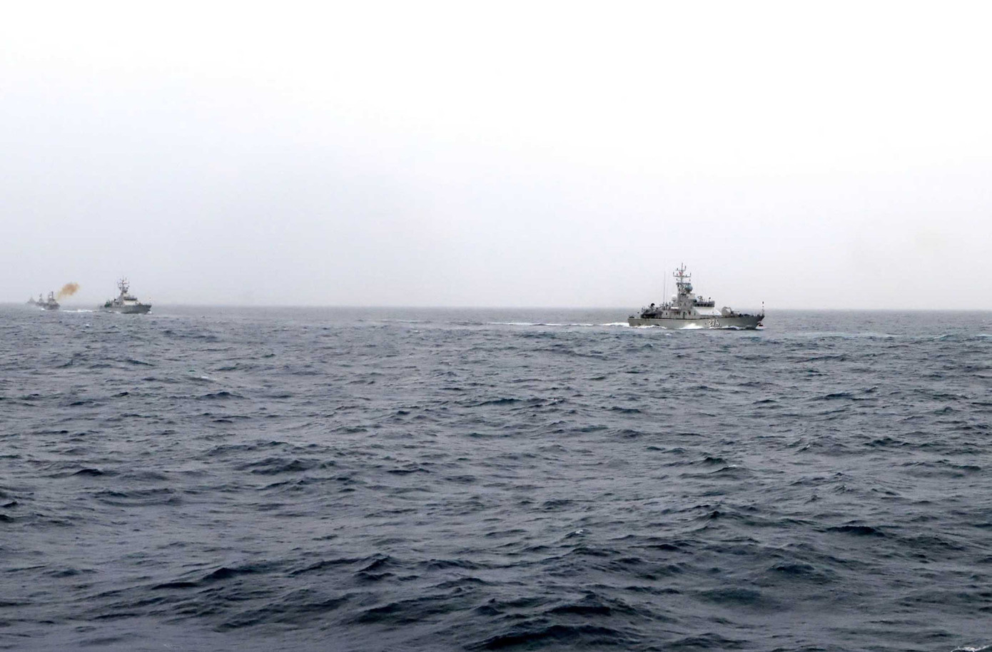 Diễn biến thời tiết trên biển ngày này đang phức tạp do áp thấp nhiệt đới mạnh lên thành bão số 1. Ảnh: Hoàng Diệu