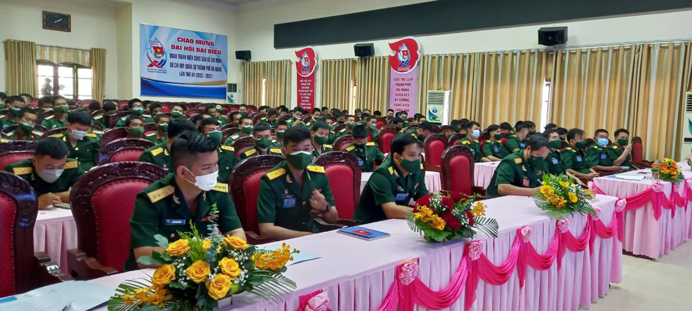 Đại hội có sự tham gia của 120 đại biểu các tổ chức Đoàn trực thuộc