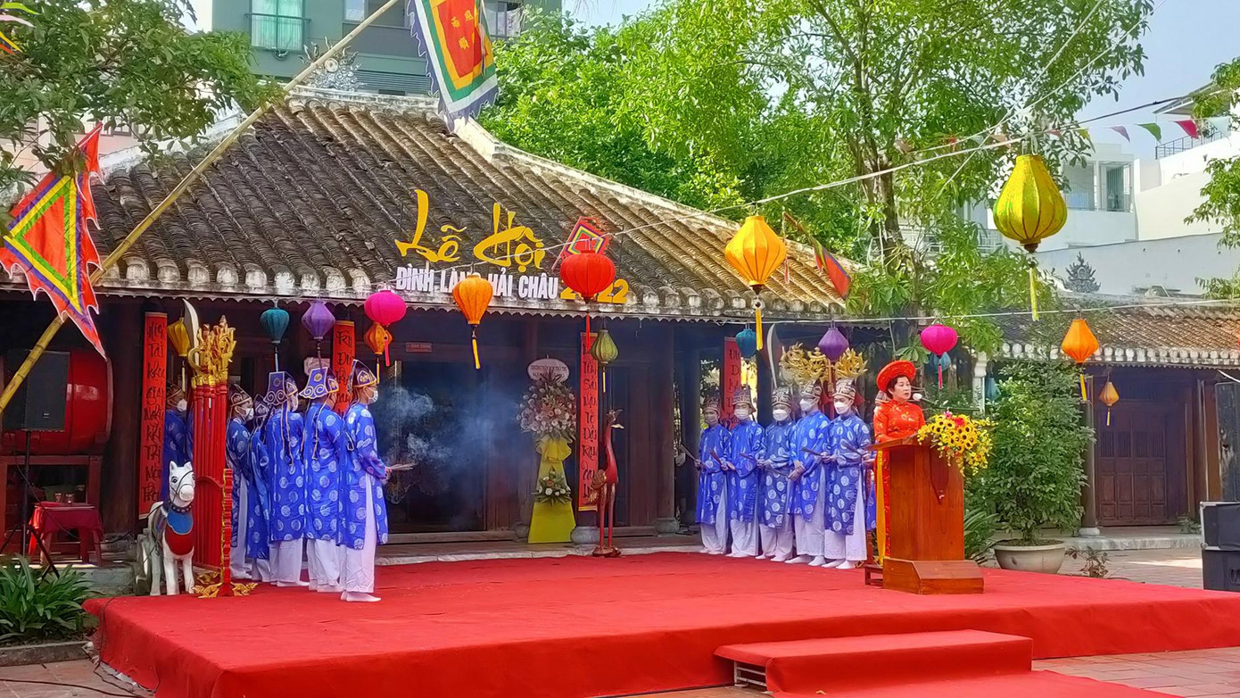 Lễ hội Đình làng Hải Châu được tổ chức hằng năm nhằm bảo tồn và phát huy truyền thống đẹp của người dân Đà Nẵng