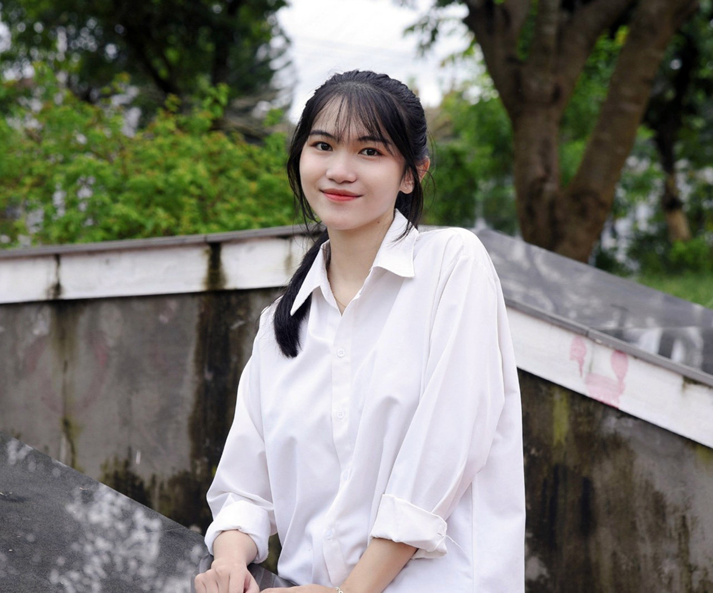 Học tập với tinh thần luôn thoải mái đã giúp Thùy Trang đạt điểm số rất cao trong kỳ thi Tốt nghiệp THPT