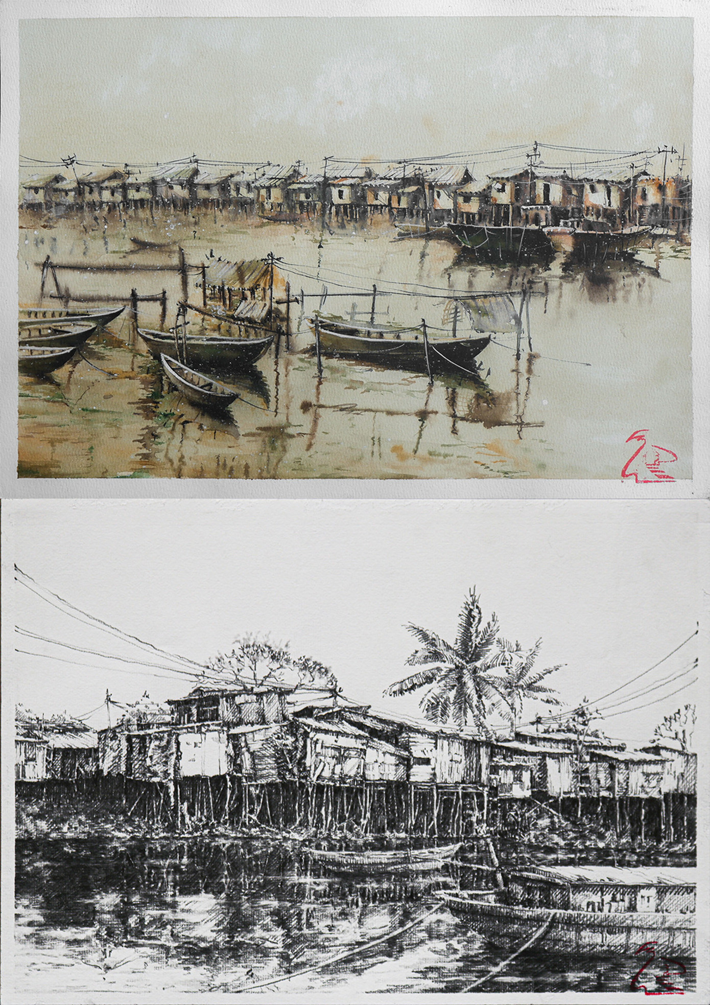 Tác phẩm “Hồi ức” của Nguyễn Anh Tài cùng tác phẩm “Chông chênh” của Văn Viết Nam Tác phẩm “Hồi ức” của Nguyễn Anh Tài cùng tác phẩm “Chông chênh” của Văn Viết Nam