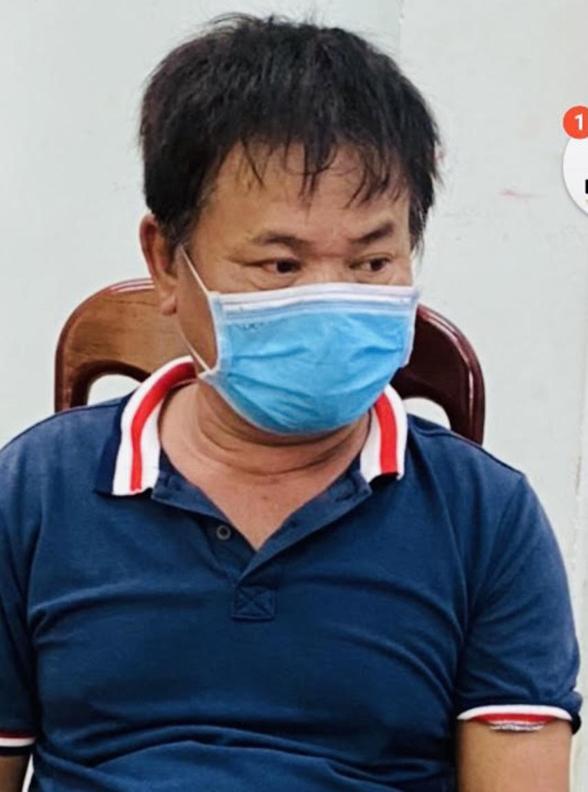 Đối tượng Phan Văn Thống đang bị tạm giữ tại Công an huyện Tây Hòa - ảnh H.O