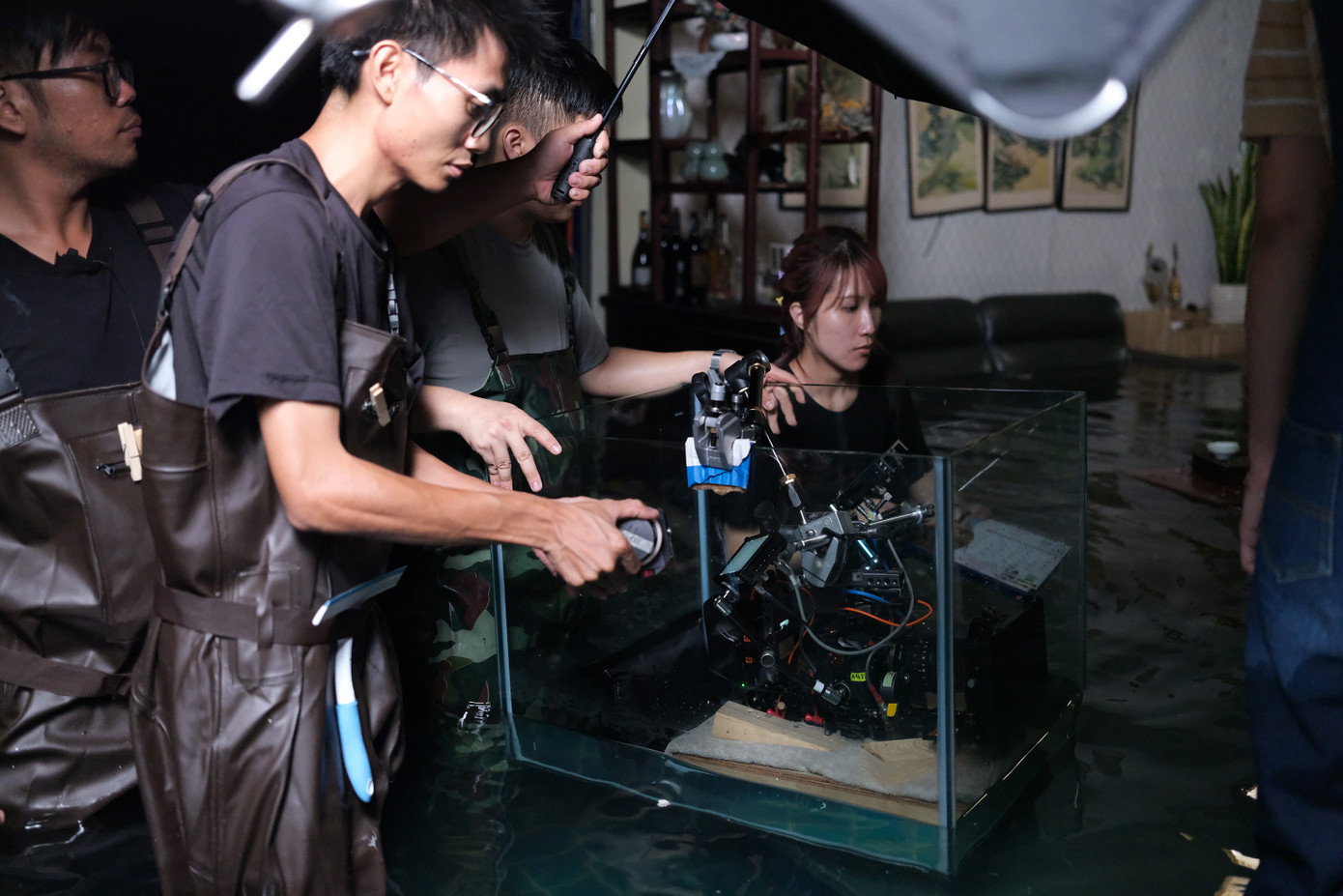 Hậu trường phim Mưa trên cánh bướm. Hậu trường phim Mưa trên cánh bướm.