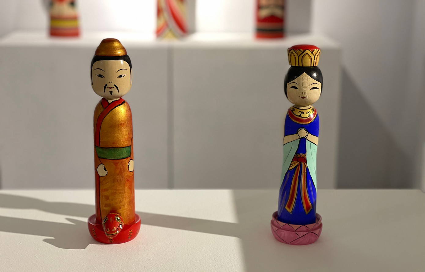 Tất cả mẫu búp bê đều được chế tác tinh xảo dưới đôi bàn tay tài hoa của nhiều nghệ nhân trong nhiều năm.