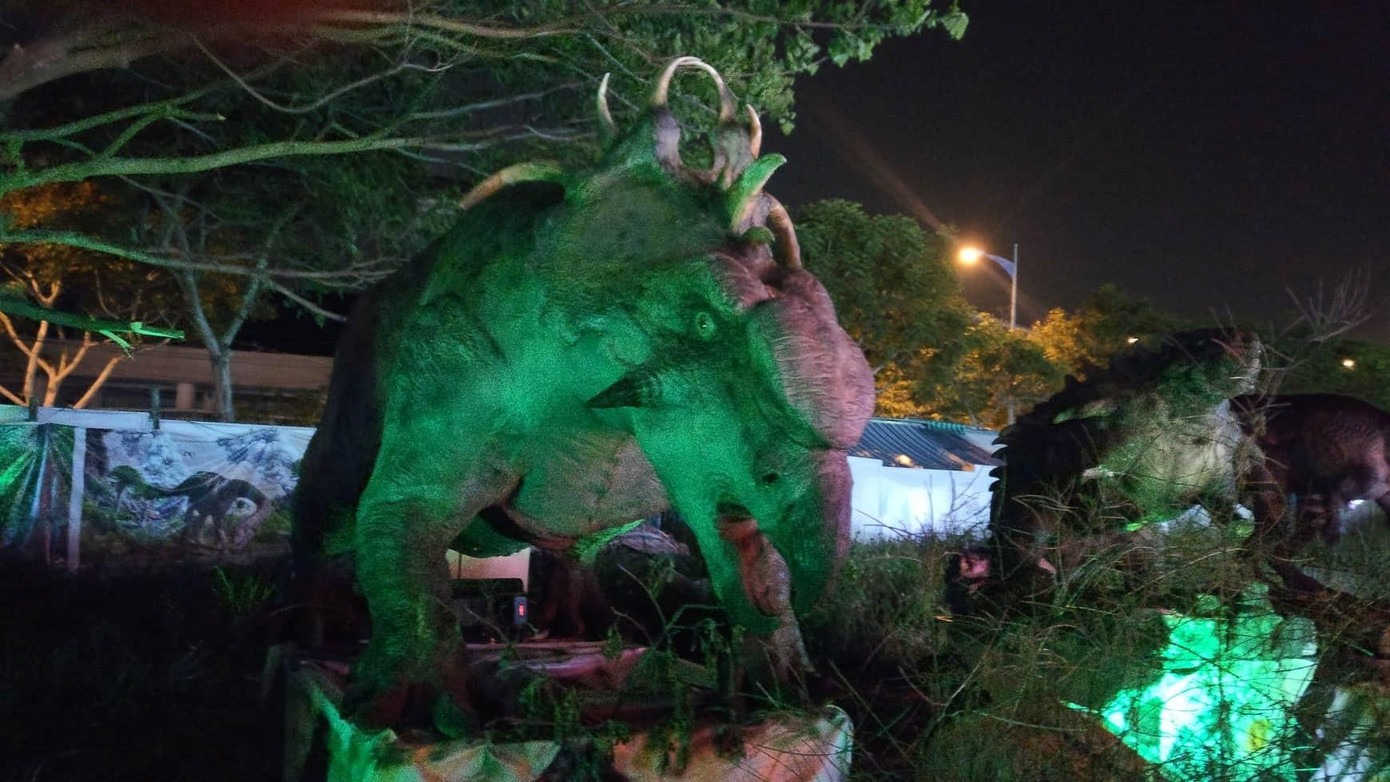 Du khách như đang lạc vào một không gian hoàn toàn khác của kỷ Jura – nơi những loại động vật khổng lồ cổ đại thống trị - ảnh Kim Ngân Du khách như đang lạc vào một không gian hoàn toàn khác của kỷ Jura – nơi những loại động vật khổng lồ cổ đại thống trị - ảnh Kim Ngân