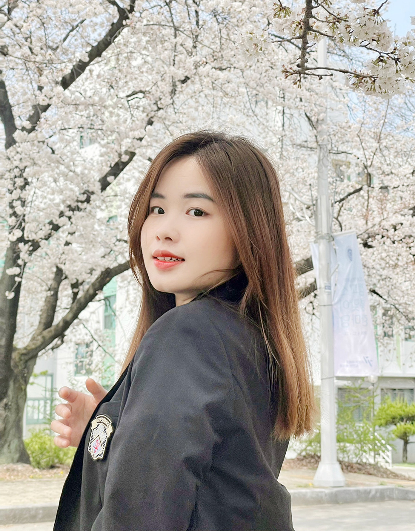 Thúy Ngọc ở ĐH Yeungnam, Hàn Quốc