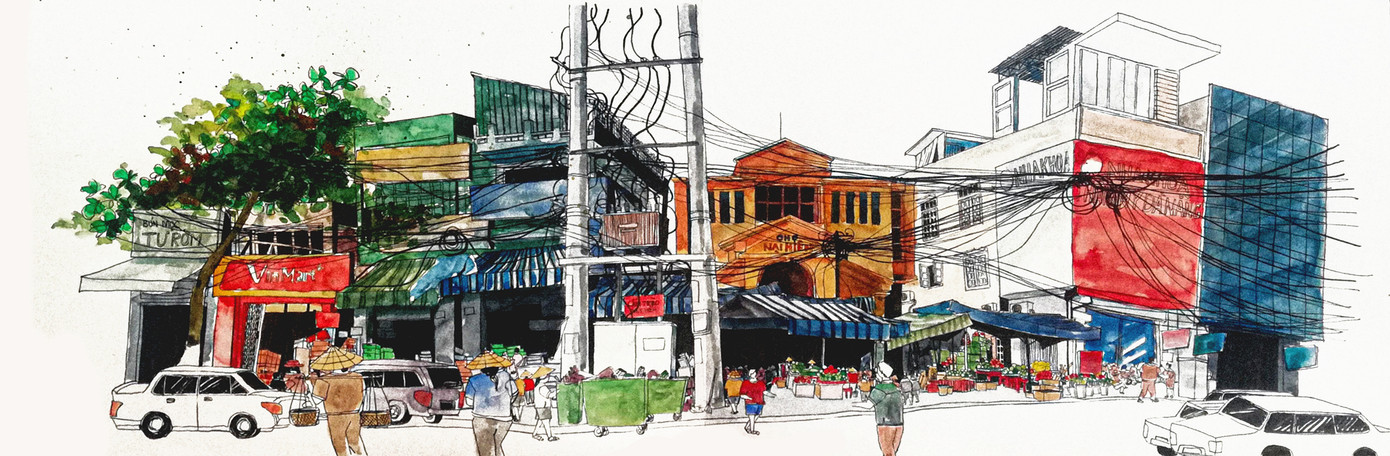 Góc chợ Nại Hiên