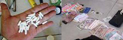 Thuốc mê đối tượng mang bên mình khi bị bắt quả tang gây mê, cướp tài sản. Thuốc mê đối tượng mang bên mình khi bị bắt quả tang gây mê, cướp tài sản