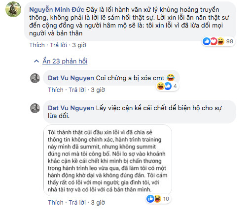 Cộng đồng bất bình phản ứng của Hoàng Lê Giang về vụ 'dựng kịch' leo đỉnh Dneli ảnh 3